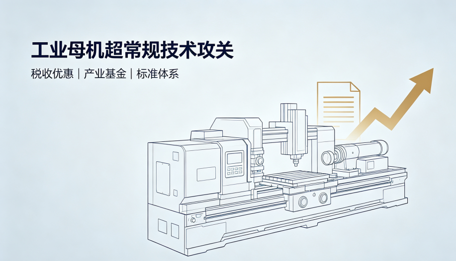 工业母机全mian升级，赋能工业机械人产业高duan突破